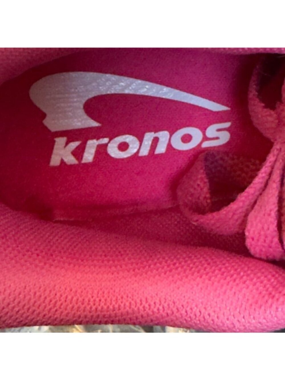 Kronos Shoes Athletic Pink Runner Light Weight Textile Sneakers Womens Eu 36 US - Picture 5 of 10